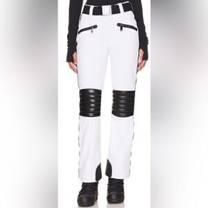Goldbergh Pippa Rocky Ski Pants Waterproof White Black NWT US size 8